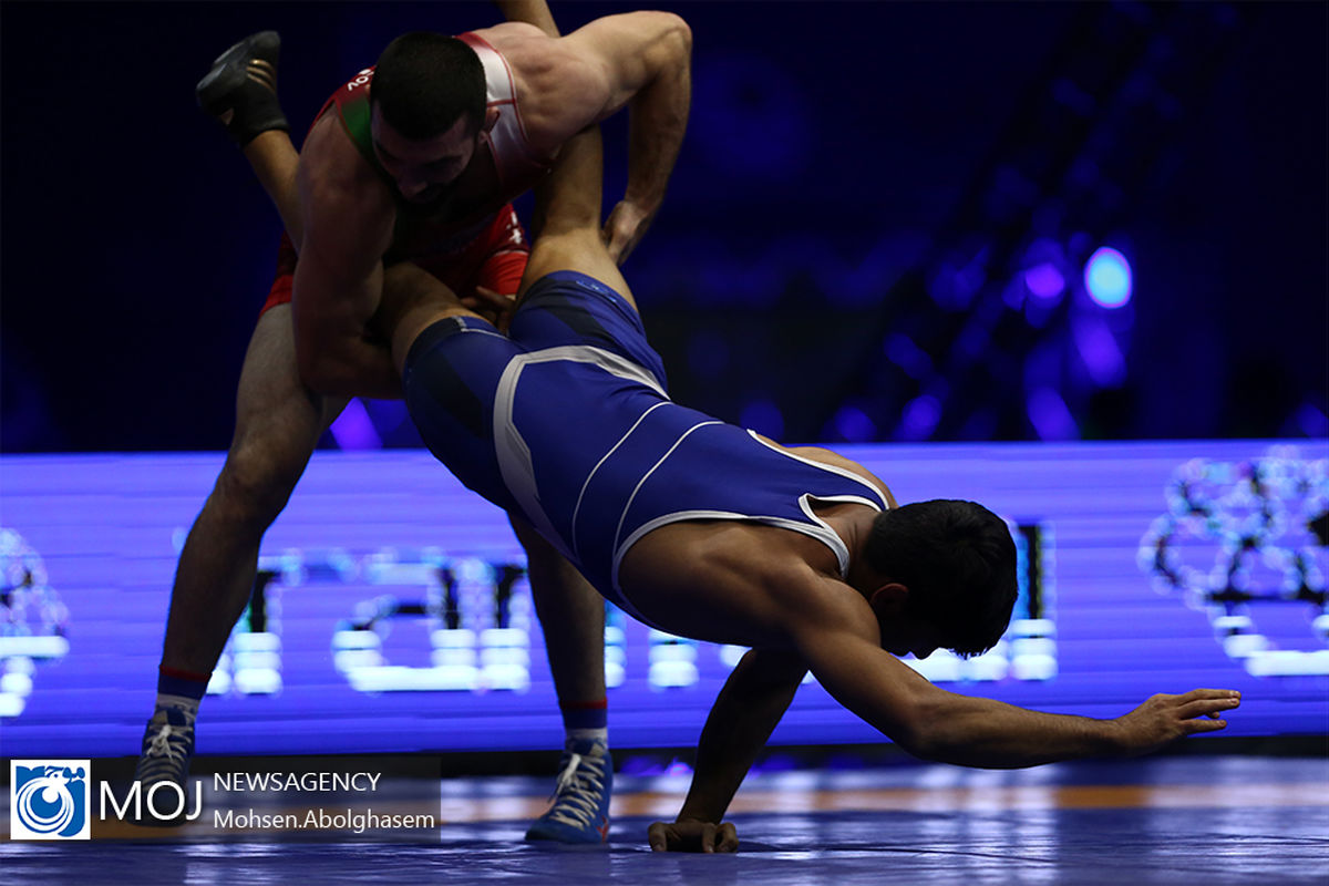 روز پایانی نوزدهمین مسابقات لیگ برتر کشتی آزاد