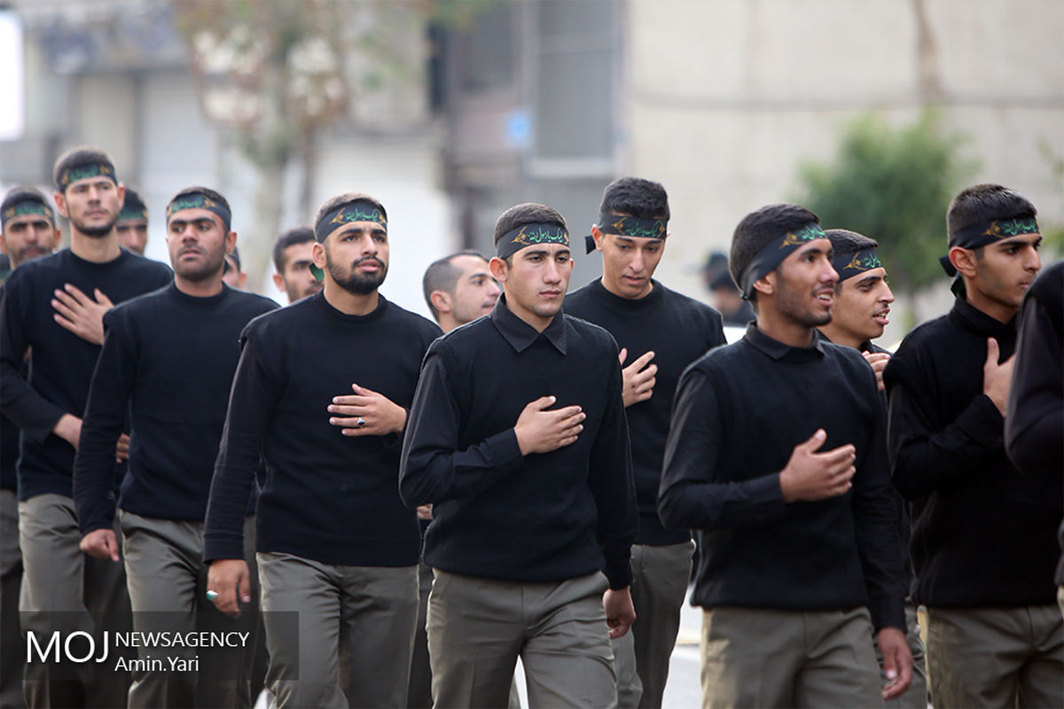 هییت های عزاداری ۲۸ صفر نیروهای مسلح تهران