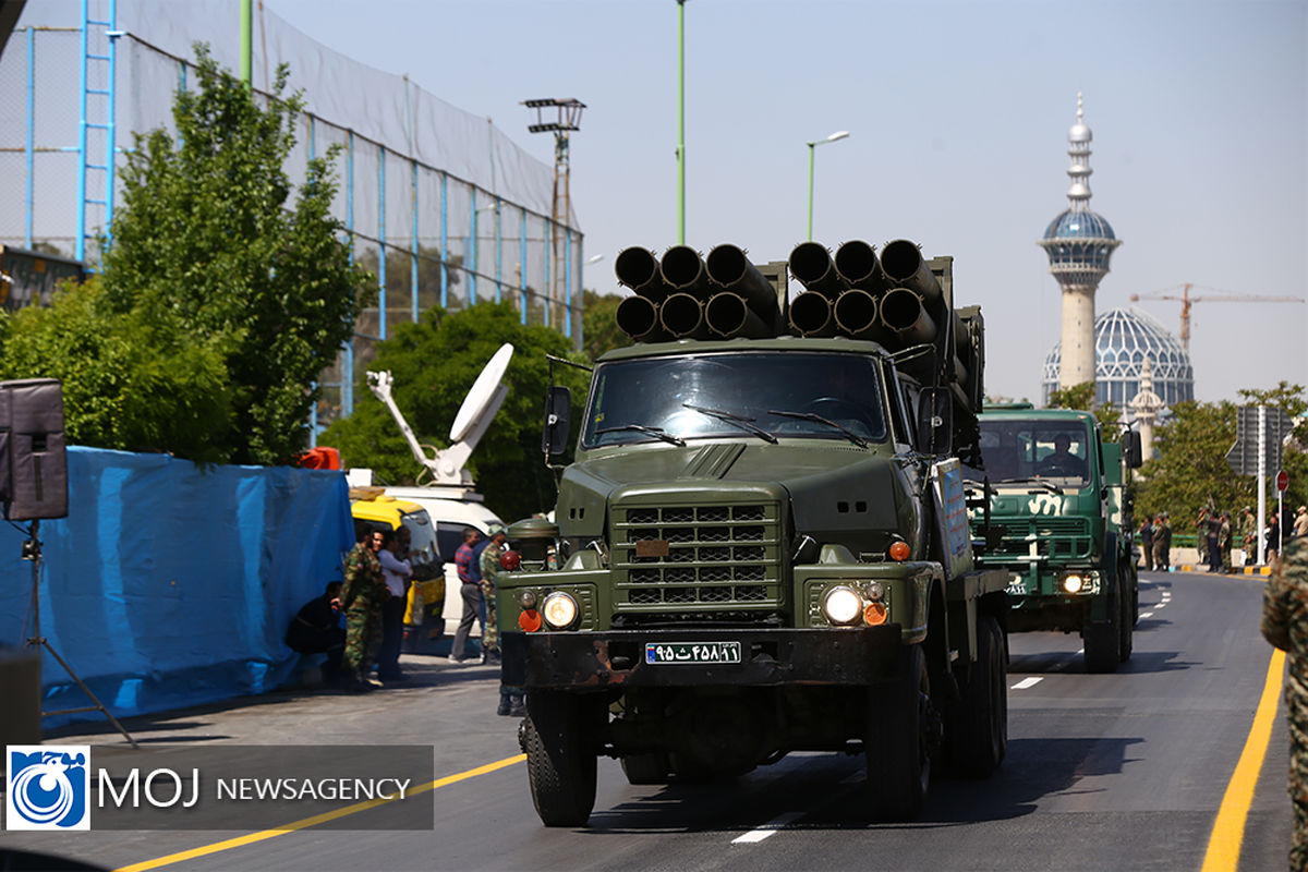 رژه روز ارتش در اصفهان