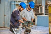 انجام تعمیرات اساسی تجهیزات هوای نواحی ۱ و ۲ شرکت فجر انرژی خلیج فارس