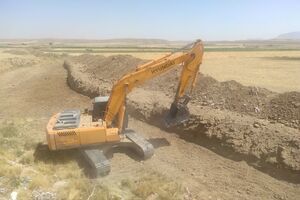 اجرای لایروبی رودخانه کرخه نور هویزه برای مقابله با ال نینو