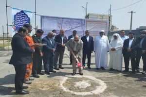عملیات کلنگ‌زنی تقاطع غیرهمسطح شهید دانشمند، تحولی در عمران بندرعباس
