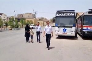 کودک ۶ ساله مفقودی با تلاش نیروهای حراست ستاد اورژانس خوزستان پیدا شد