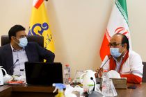 یاری رسانی شرکت گاز هرمزگان به جمعیت هلال احمر