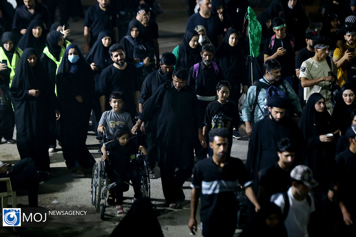 پیاده روی اربعین حسینی مسیر نجف به کربلا