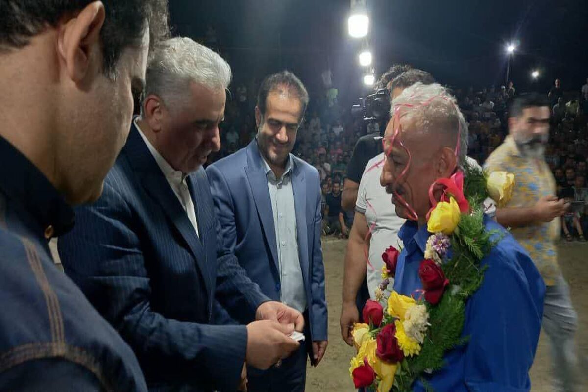 فینال مسابقات کشتی گیله مردی