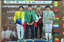 شمشیرباز نوجوان ایران در جام جهانی سنگال قهرمان شد