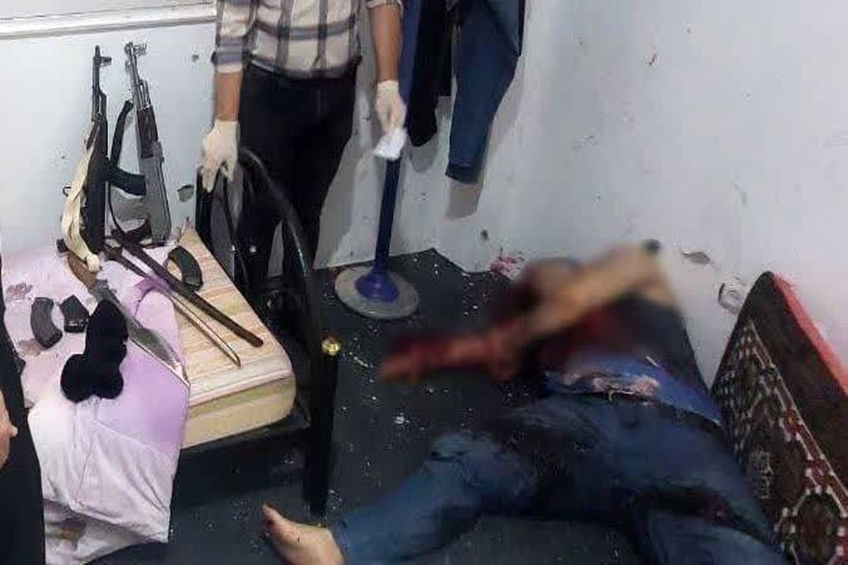 هلاکت شرور مسلح متواری در چالوس 