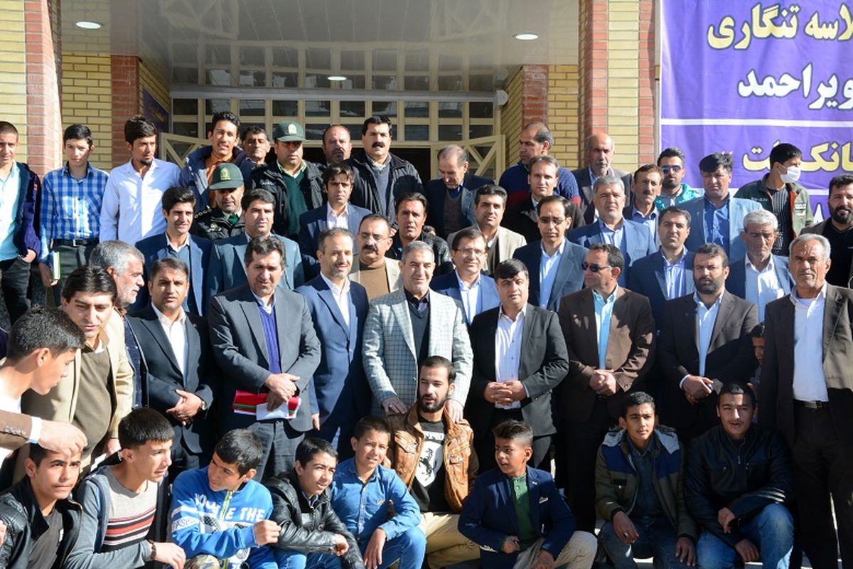 افتتاح مدرسه ۱۲ کلاسه شهدای بانک ملت در بویراحمد (5)