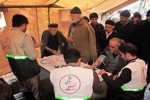 بسیج جامعه پزشکی هرمزگان دومین تیم درمانی را به کرمانشاه اعزام کرد