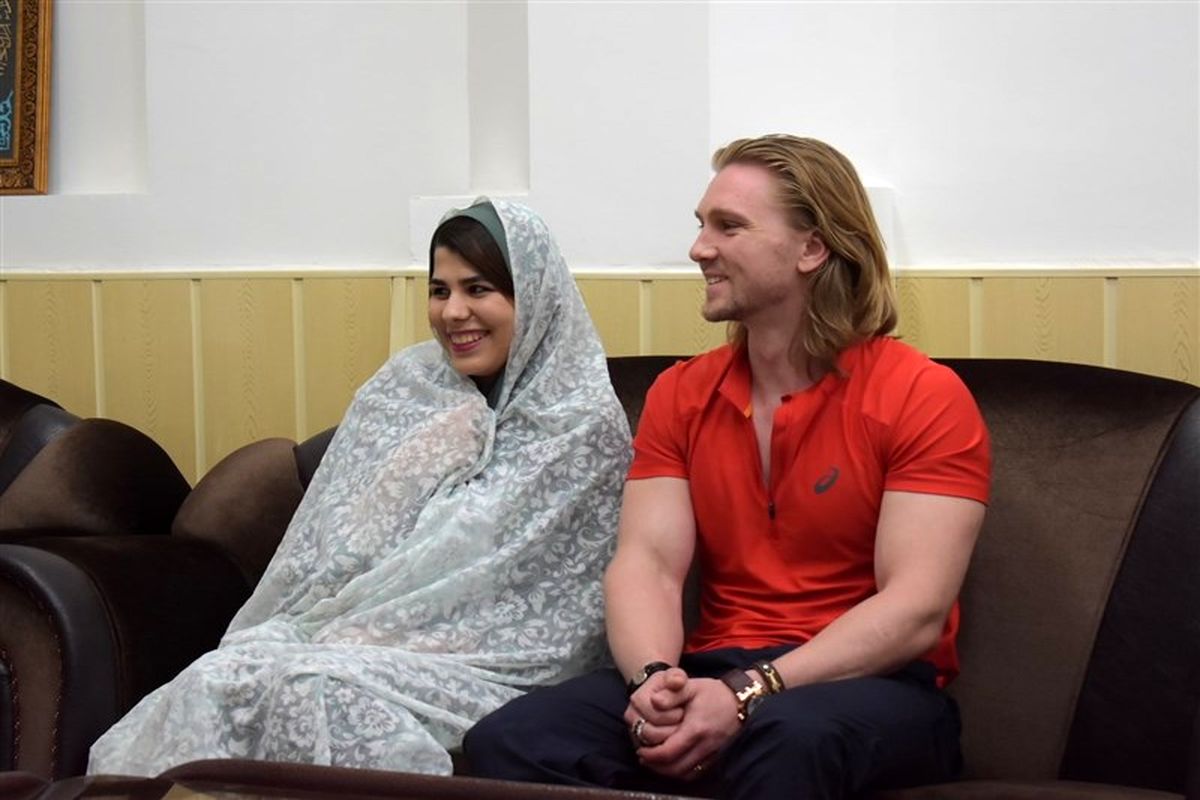 تشرف جوان روسی در رشت