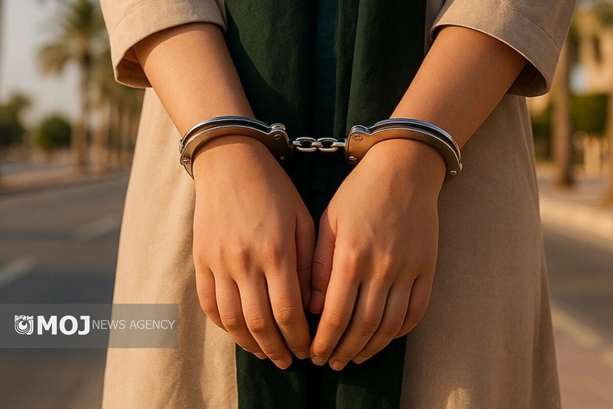 دستگیری سارق زن در کیش 