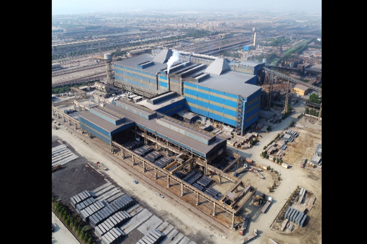 خط نورد در فولاد هرمزگان