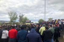 در اعتراض به گرانی بنزین کمربندی ساری به بهشهر بسته شد