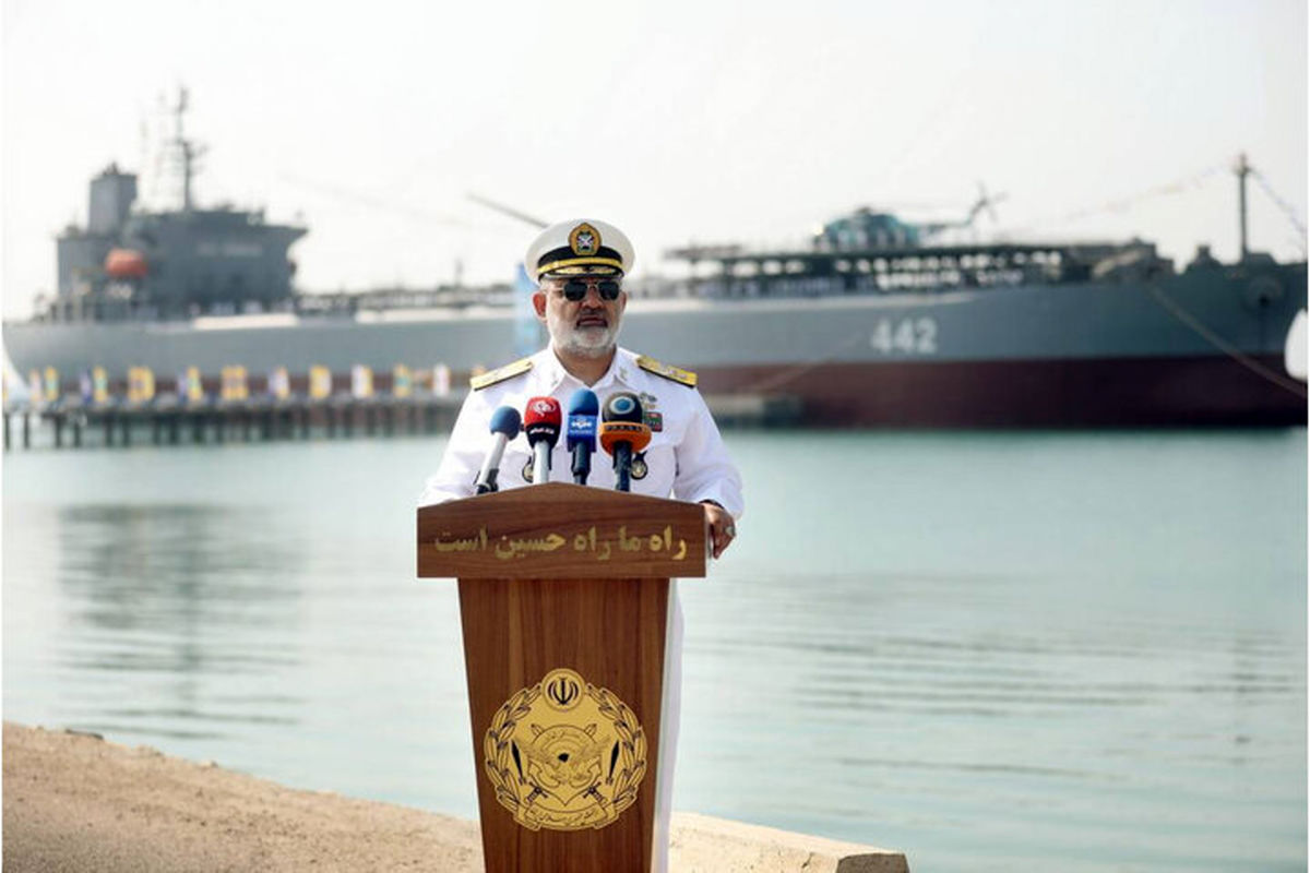 امیر دریادار شهرام ایرانی فرمانده نیروی دریایی ارتش