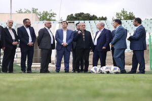 رئیس جمهور از مرکز ملی فوتبال ایران بازدید کرد