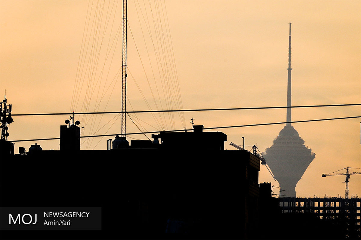  آلودگی هوای تهران در دی ماه ۱۳۹۹