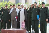 بازدید سرلشکر سلامی از نمایشگاه دستاوردهای دانشگاه جامع امام حسین (ع)