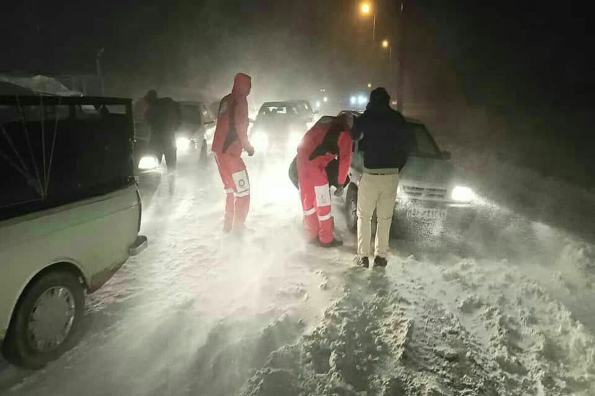 امدادرسانی هلال احمر اردبیل