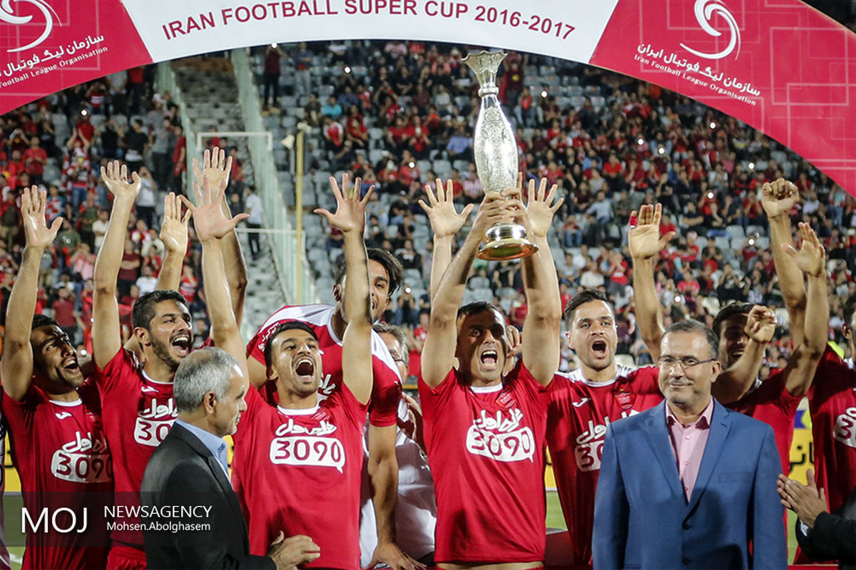 جشن قهرمانی پرسپولیس در سوپرجام