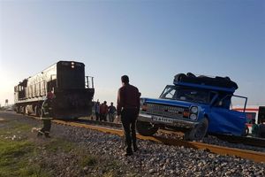 خروج قطار اهواز-قم از ریل تکذیب شد