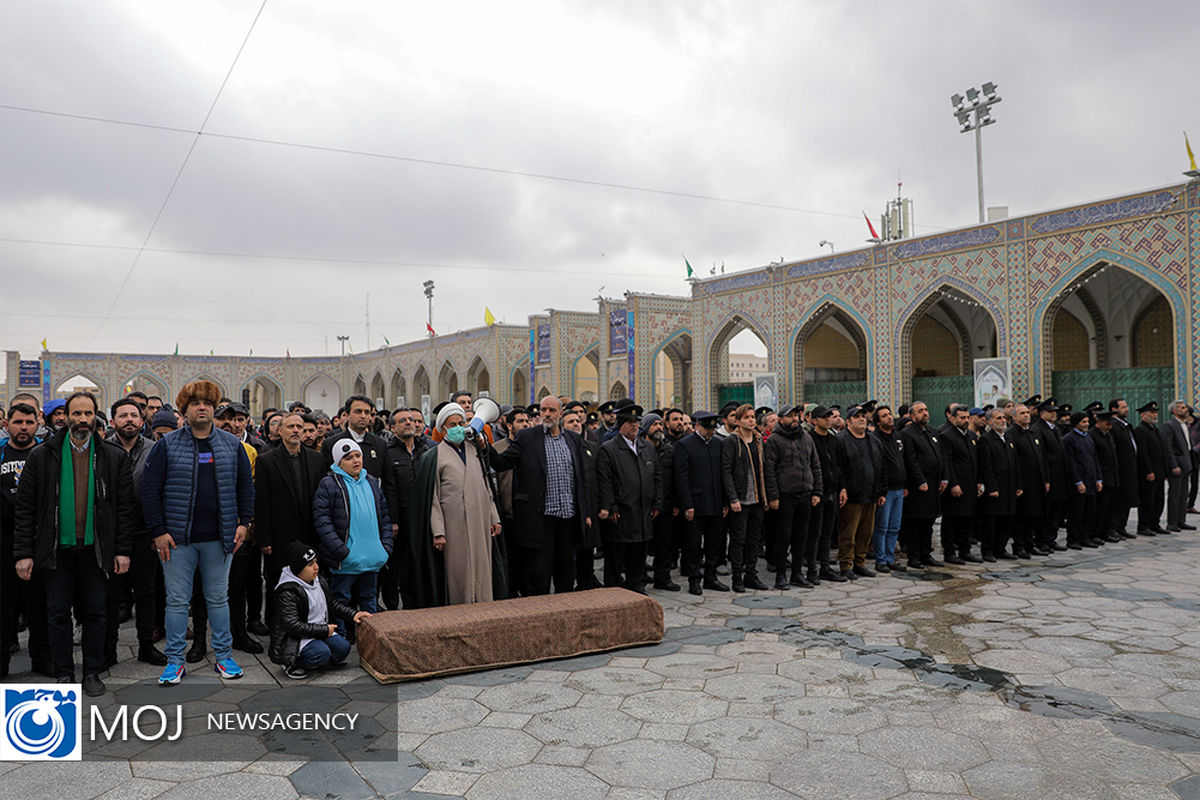 تشییع پیکر شهرام عبدلی