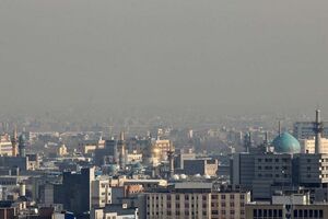 هوای مشهد برای گروه‌های حساس در شرایط هشدار قرار گرفت