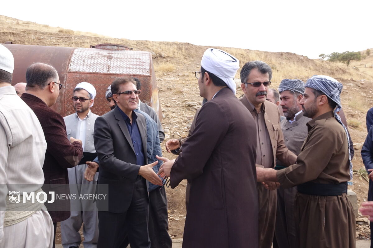 بازدید از گازرسانی روستاهای سقز وبانه