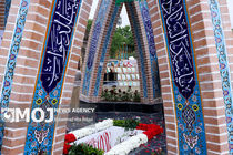 پیکر مطهر ۱۴ شهید گمنام دفاع مقدس وارد خوزستان شد