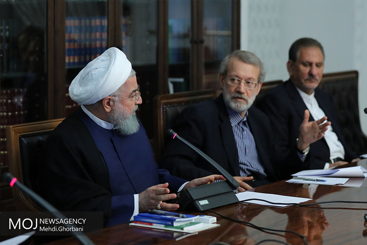 نشست اقتصادی سران قوای سه گانه - ۶ مرداد ۱۳۹۷