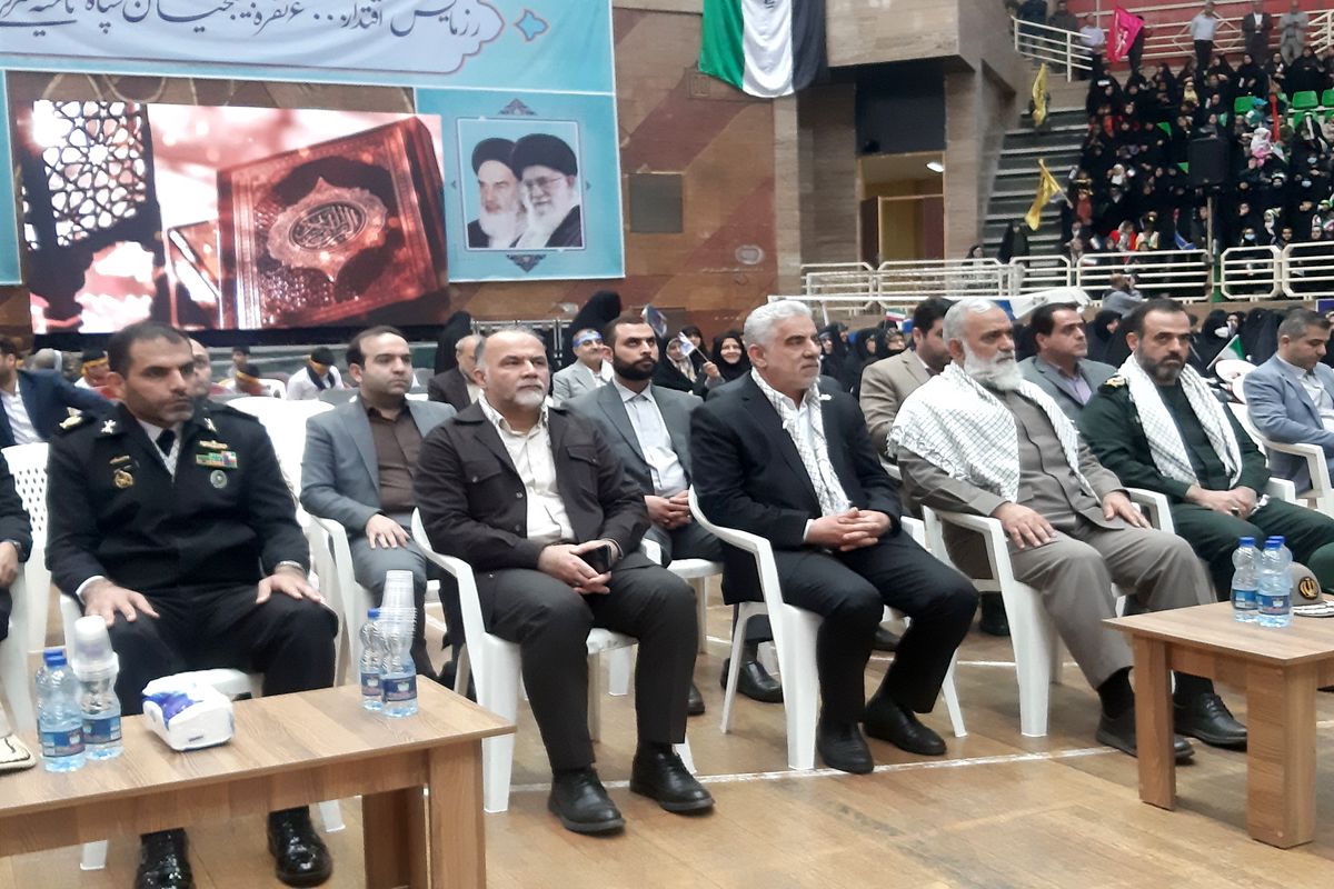 رزمایش بسیج در رشت