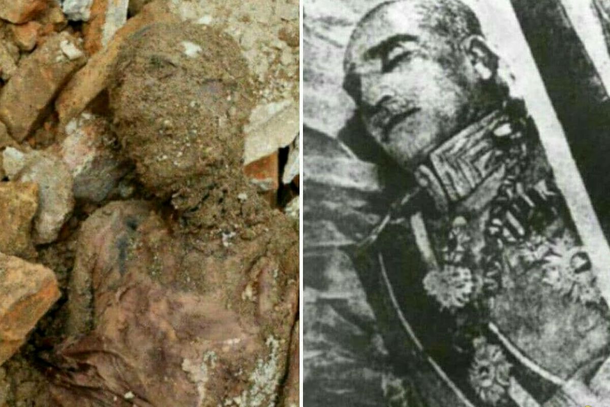 کشف یک جسد مومیایی‌شده در اطراف حرم شاه‌عبدالعظیمD