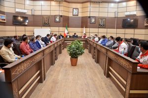 تجلیل از خیران فعال هلال‌ احمر حوزه سلامت مهریز