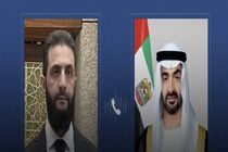 رایزنی احمد الشرع با رئیس امارات 