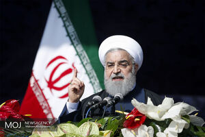 سخنرانی روحانی در هرمزگان آغاز شد