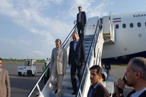 رئیس مجلس وارد فرودگاه رشت شد