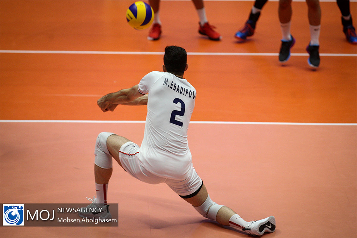 دیدار تیم های ملی والیبال ایران و روسیه