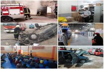 نجات جان ۹۴ نفر در فروردین ماه سال ۱۴۰۱ توسط آتش نشانان کاشانی