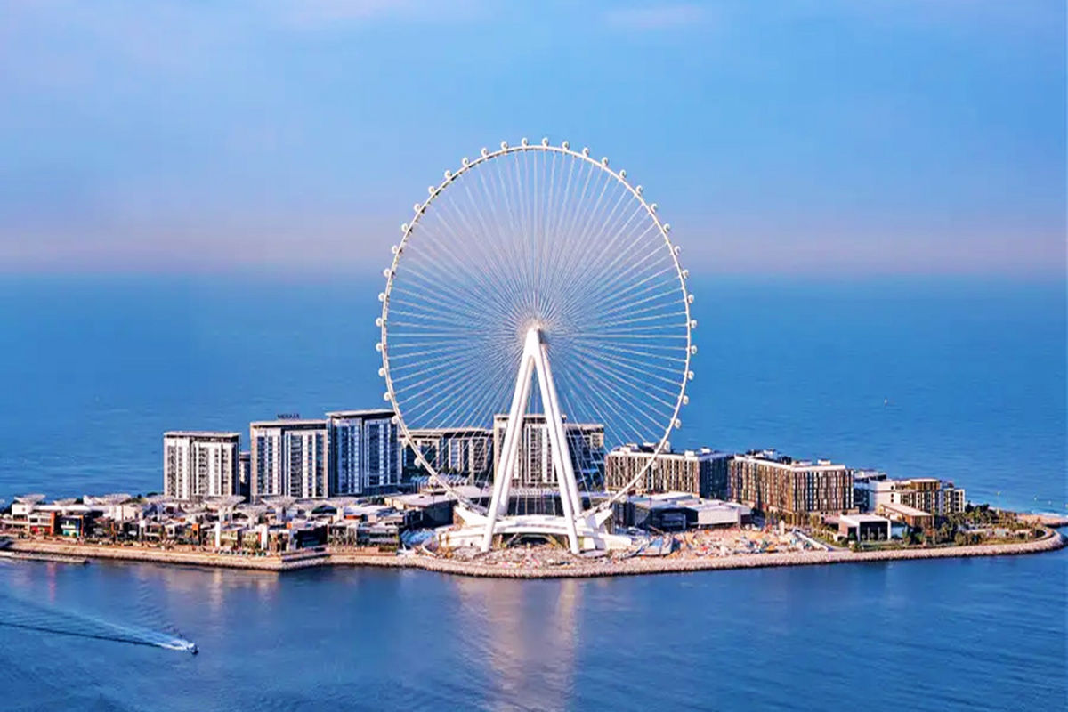 بزرگترین چرخ و فلک در هرمزگان