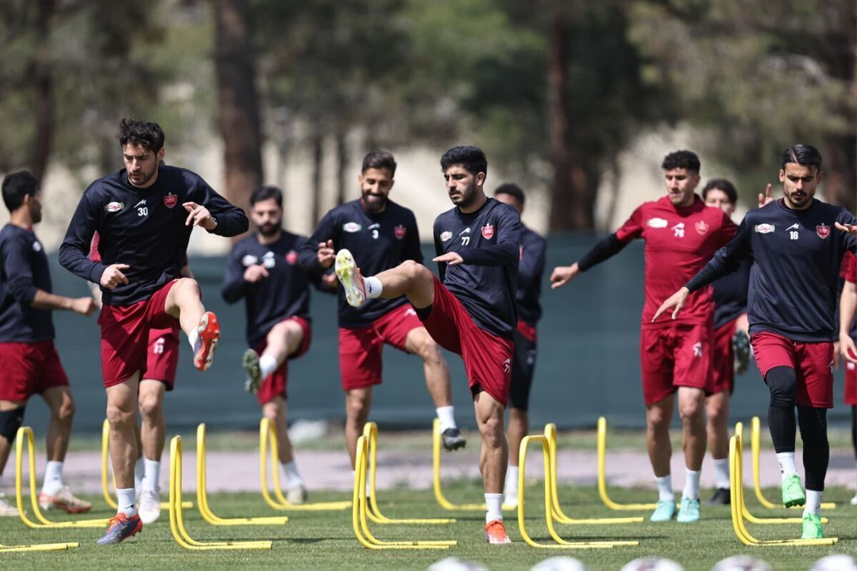 تمرینات پرسپولیس
