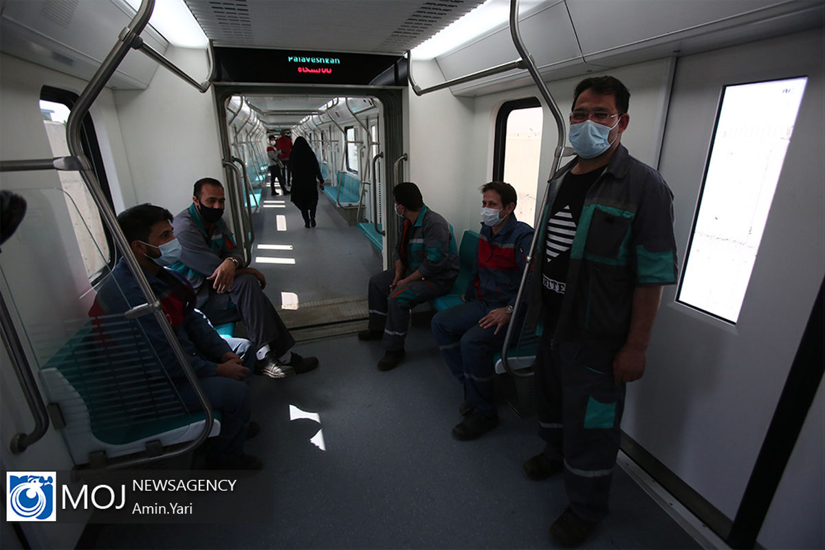 رونمایی از اولین نمونه قطار ملی مترو