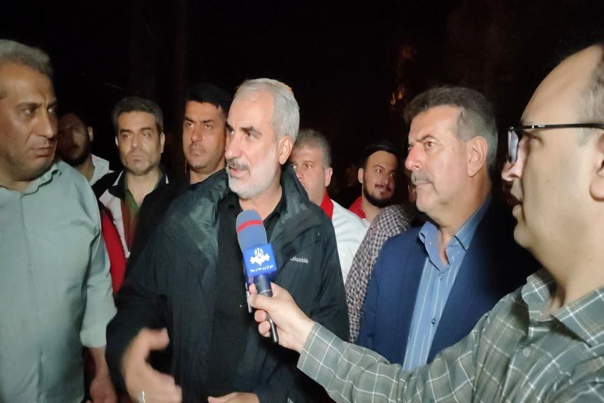 استاندار مازندران سیل