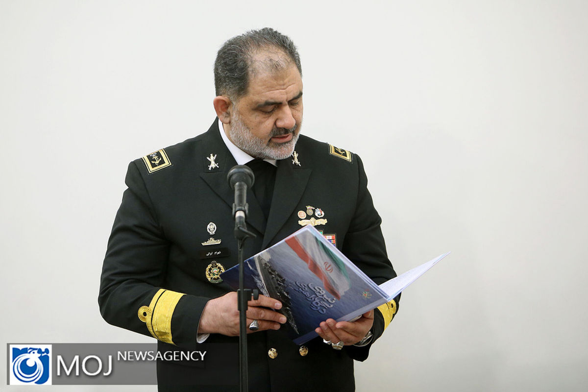 دیدار فرماندهان نیروی دریایی ارتش با رهبر انقلاب