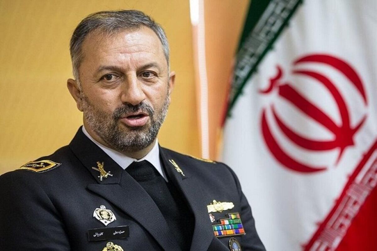 علی کاویانی جانشین فرمانده نیروی دریایی ارتش