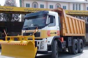 اعزام ناوگان راهداری اردبیل به مناطق سیل زده کشور