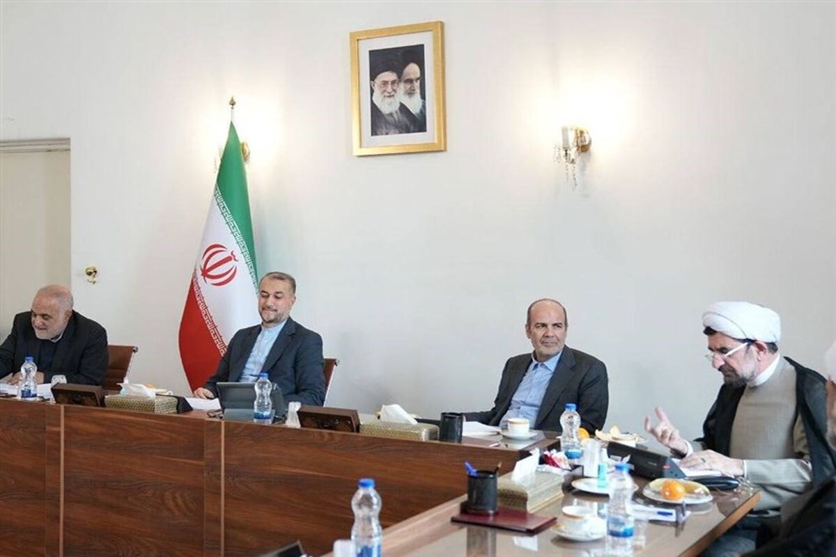امیرعبداللهیان در دیدار با شورای هماهنگی تبلیغات اسلامی