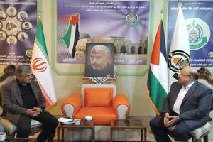 دیدار دبیرکل حزب موتلفه اسلامی با نماینده جنبش حماس