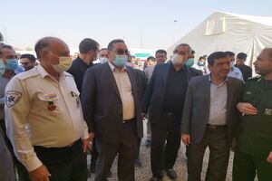  اقدامات انجام شده در حوزه وزارت بهداشت در پایانه مرزی رضایت بخش است