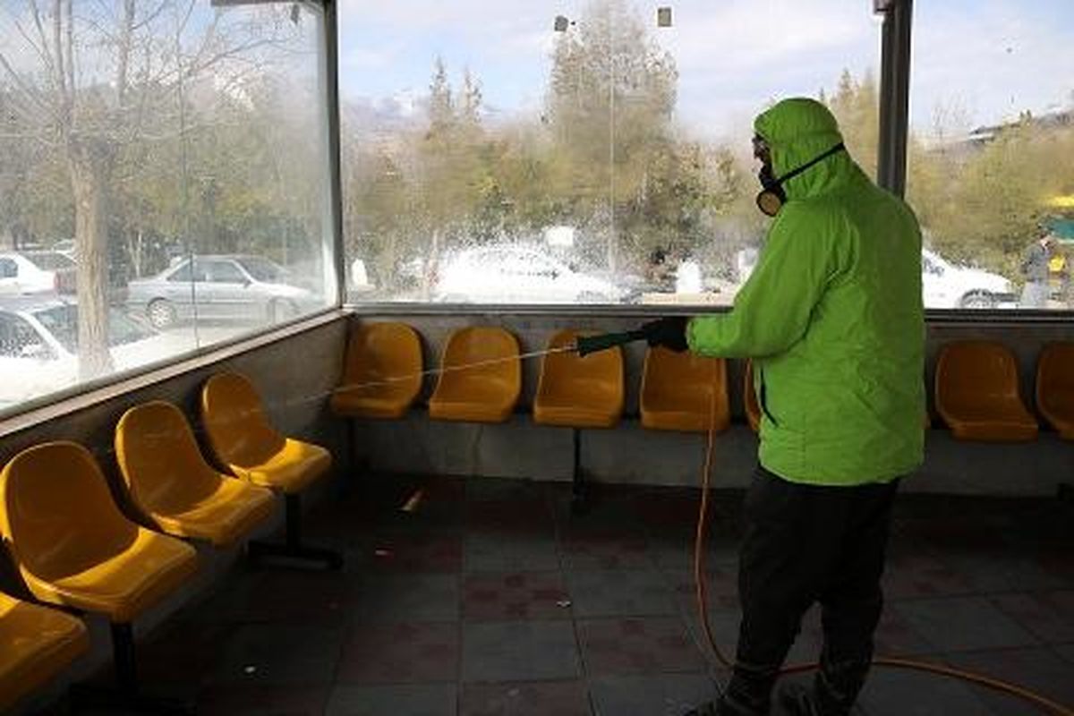 ضدعفونی مناطق حاشیه سنندج