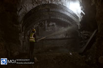 سازه ۲ ایستگاه خط ۲ متروی اصفهان تکمیل شد